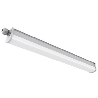 Nordlux Westport Indoor Batten Light Grey Plastic Intergrated Led 25,000Hrs - Mains Powered, Ip65 - image 1
