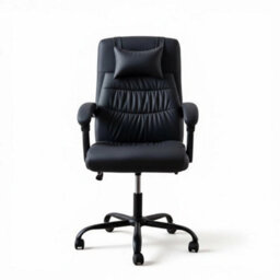 Black Without Footrest   Ergonomic Executive Swivel Office Chair Recliner High Back Computer Desk Chair - thumbnail 1