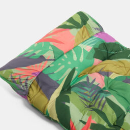 Ohs Palm Print Gravity Chair Seat Cushion Outdoor Garden Water Resistant - thumbnail 5