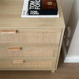 3 Drawer Chest Drawers Cabinet Sideboard Storage Unit Bedroom Furniture - thumbnail 4
