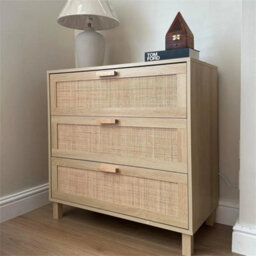 3 Drawer Chest Drawers Cabinet Sideboard Storage Unit Bedroom Furniture - thumbnail 1