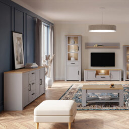 Furniture To Go Bohol Large Sideboard In Riviera Oak/grey Oak - thumbnail 5