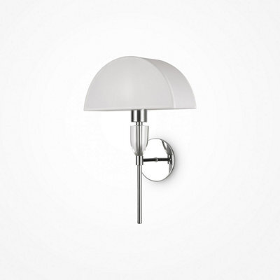 Luminosa Lighting Luminosa Maytoni Prima Modern Wall Lamp Chrome E27 - image 1