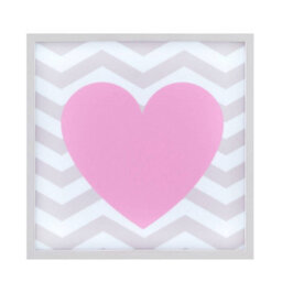 Orsina Premier Kids Pink Heart Led Light Box - thumbnail 1