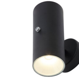 CGC Lighting Cgc Verity Black Led Outdoor Wall Spotlight With Photocell Sensor - thumbnail 4