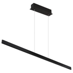 Luminosa Lighting Luminosa Dentsy 120Cm Bar Pendant Ceiling Light Matt Black Led 4000K Touch Dimmer - thumbnail 2