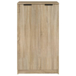 Berkfield Shoe Cabinet Sonoma Oak 59X35X100 Cm Engineered Wood - thumbnail 5