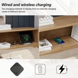Double Multifunctional Bed With Drawers, Bookcase And Storage Cupboard - thumbnail 8