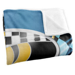 Carroll Shelby Silky Eye Supersoft Blanket Multicoloured (One Size) - thumbnail 3
