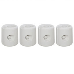 Outsunny Tent Weight Base 4Pcs Gazebo Foot Leg Anchor Weights Marquee White - thumbnail 2