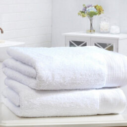 Chatsworth Egyptian Cotton 2 Piece Towel Bale - White