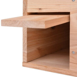 Vidaxl Hedgehog House 45X33X22 Cm Wood - thumbnail 8