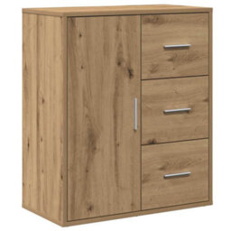 Walplus Sideboard Artisan Oak 60 X 31 X 70 Cm Engineered Wood - thumbnail 2