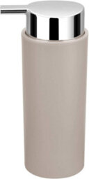 Zuvo Bathroom Accessories Set 6 Piece - Trash Can, Toothbrush Holder, Toothbrush Cup, Soap Dispenser, Soap Dish, (Beige) - thumbnail 3