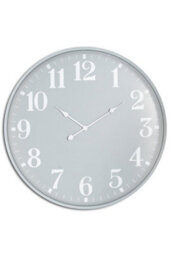 Ashmount Large Modern Wall Clock, 49Cm Metal Timepiece For Interiors - thumbnail 1