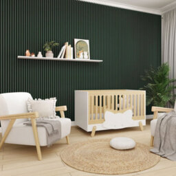 Jōbū Jobu Acoustic Wall Panels In Rainforst Green With Black Backing 240Cm X 60Cm - thumbnail 8