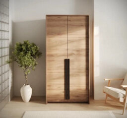 Arte Heritage Retreat - Genua 105Cm Wardrobe In Oak Wild - thumbnail 1