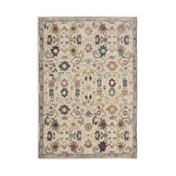 Melrose Astoria Modern Traditional Tapestry Cream Design Medium Indoor Area Rug 120/180Cm - thumbnail 4