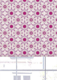 Lister Cartwright Olivia Bard Jaipur Indian  Blackout Roller Blinds Child Safety Included  (Pink, 90 Cm Width X 140 Cm Drop) - thumbnail 2