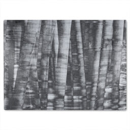 Benjamin Tate Design Black And White Bamboo Glass Chopping Boarddesigner Style - thumbnail 1