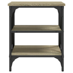 Berkfield Industrial Side Tables 2 Pcs Sonoma Oak 40X42X50 Cm Engineered Wood - thumbnail 6