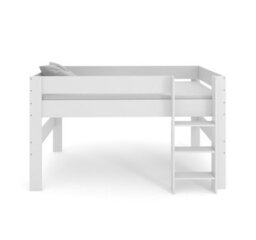 Kidsaw Kids Mid Sleeper In White With Underneath Play Area - thumbnail 5