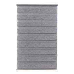 GoodHome Brize Corded Mottled Grey Day & Night Roller Blind (W)90Cm (L)180Cm - thumbnail 2
