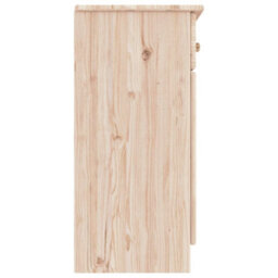 Berkfield Sideboard Alta 112X35X73 Cm Solid Wood Pine - thumbnail 5