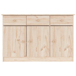 Berkfield Sideboard Alta 112X35X73 Cm Solid Wood Pine - thumbnail 4