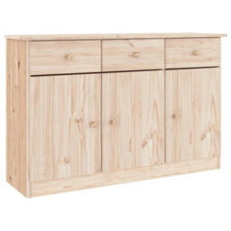 Berkfield Sideboard Alta 112X35X73 Cm Solid Wood Pine - thumbnail 2