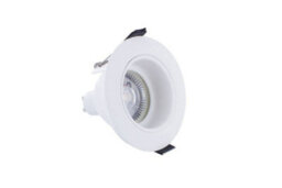 Luminosa Lighting Luminosa Led Fire Rated Downlight Recessed White Gu10 Holder Matt White Ip65 - thumbnail 2