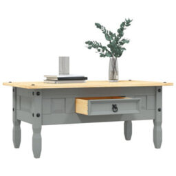Walplus Coffee Table Mexican Pine Corona Range Grey 100X55X44 Cm - thumbnail 3