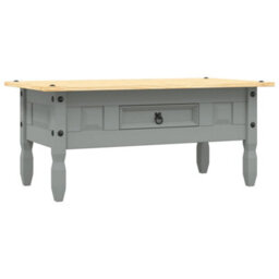 Walplus Coffee Table Mexican Pine Corona Range Grey 100X55X44 Cm - thumbnail 2