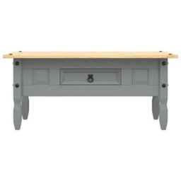 Walplus Coffee Table Mexican Pine Corona Range Grey 100X55X44 Cm - thumbnail 4