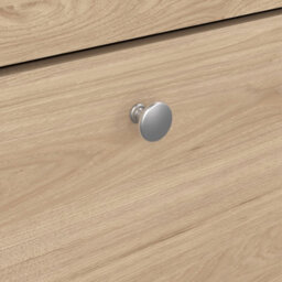 Furniture To Go Madrid Shoe Cabinet 2 Flap Doors In Jackson Hickory Oak - thumbnail 9