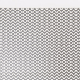 Wyld And Coco Novahome Bedside Table - Matt White Powder-Coated Steel, Mesh Door, Compact Nightstand (W45 X D35 X H51Cm) - thumbnail 9