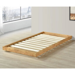 Reinforced Beds 3Ft Single Banham Bed - Oak Finish Incl. Trundle - thumbnail 4