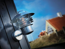 Nordlux Veje Outdoor Galvanized Steel Wall Light Coastal/marine Safe Silver,mains - thumbnail 5