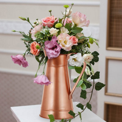 Dibor Traditional Watertight Copper Home Decor Flower Pot Jug Vase - image 1