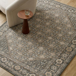 Livabliss Arda Vintage Green Blue Traditional Boho Fringe Living Room Rug 152 X 225 Cm Easy Care, Non Shedding - thumbnail 8