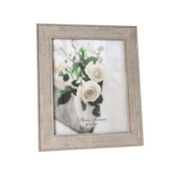 Straits Textured Light Brown Wood Photo Frame - 8X10