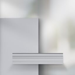 Spacepro Classic Wideline Mirrored Dove Framed Sliding Wardrobe Door (H)2220mm (W)762mm - thumbnail 7