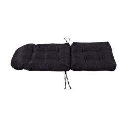 Living And Home Black Garden Chair Seat Pad Cushion Waterproof Outdoor Bench Swing Chair Egg Chair Seat Cushion 125Cm L X 53Cm W - thumbnail 2