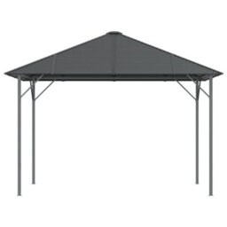 Berkfield Gazebo With Roof 3X3 M Anthracite - thumbnail 3