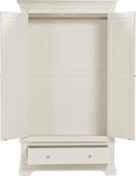 Seconique Bordeaux 2 Door Wardrobe  Ivory And Oak (Partially Assembled) - thumbnail 3