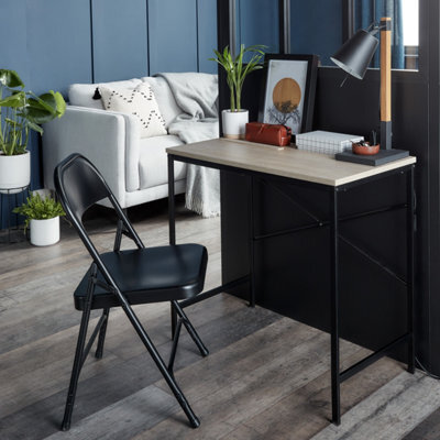 Mondovi Matt Oak Effect Desk (H)750mm (W)800mm (D)450mm - image 1