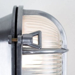 Valuelights Bow Chrome Nautical Oval Bulkhead Ip64 Outdoor Wall Light - thumbnail 5
