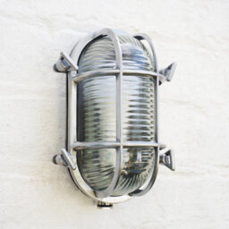 Valuelights Bow Chrome Nautical Oval Bulkhead Ip64 Outdoor Wall Light - thumbnail 8