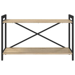 Berkfield Bookcase Sonoma Oak 80 X 30 X 48.5 Cm Engineered Wood - thumbnail 5