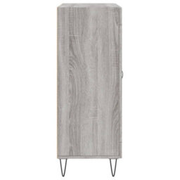 Berkfield Sideboard Grey Sonoma 69.5X34X90 Cm Engineered Wood - thumbnail 7